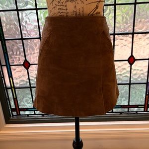 Blank NYC suede mini skirt size waist 25
